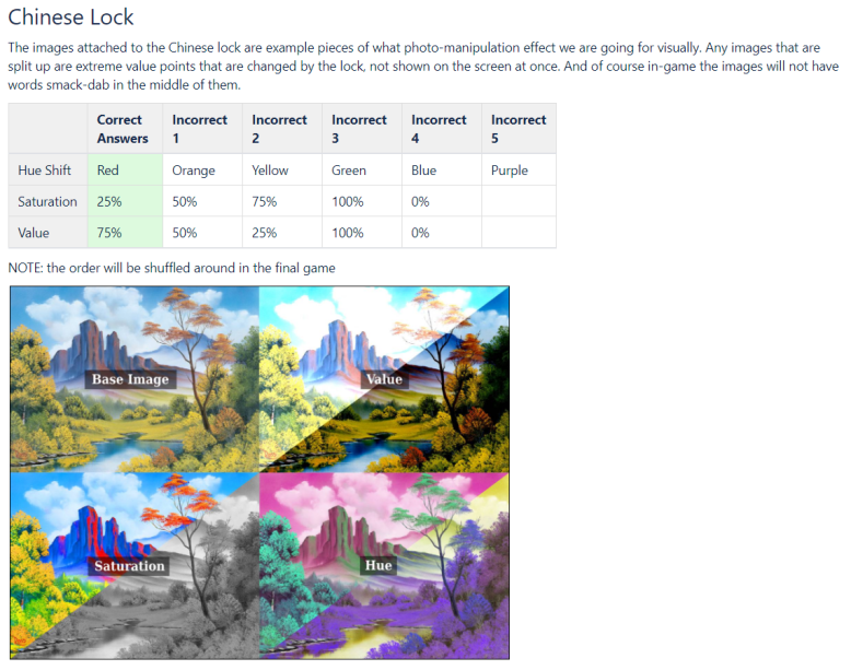 Color Island - Chinese Lock Screenshot