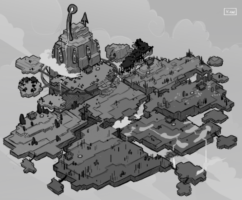 Overworld Concept Art